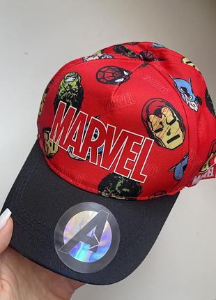 Бейс бейсболка для мальчика marvel