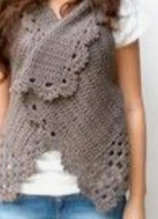 Кардиган жилет безрукавка