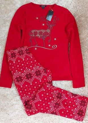 Тепла піжама або костюм для дому (фліс), анг. 4-6 р. (евро 32-34 р.)