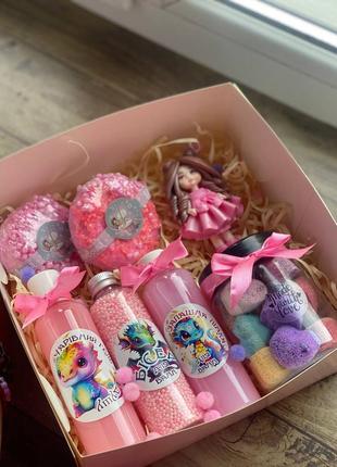 Шикарный подарочный набор для девочки. подарочный бокс для девочек. подарок. подарки