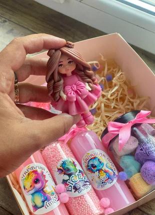 Шикарный подарочный набор для девочки. подарочный бокс для девочек. подарок. подарки