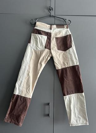 Джинси типу печворк 2