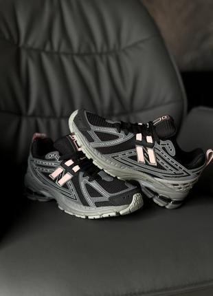 Кроссовки new balance 1906r black grey reflective8 фото