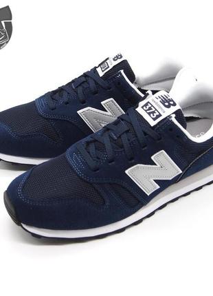 Кроссовки new balance ml373kn2 (синий) оригинал3 фото