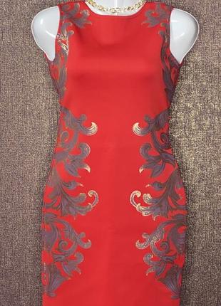 Червона сукня (made in uk)2 фото