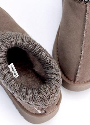 Низкие женские зимние угги