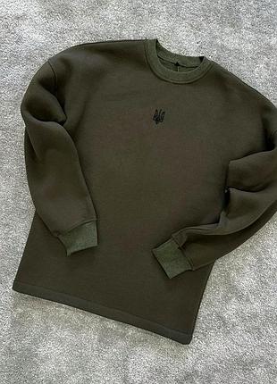 Світшот з гербом вишивкою теплий тринитка піньє