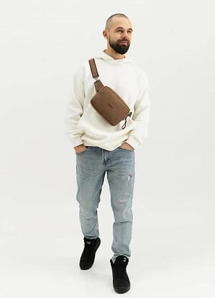 Чоловіча сумка з екошкіри harvest option 02