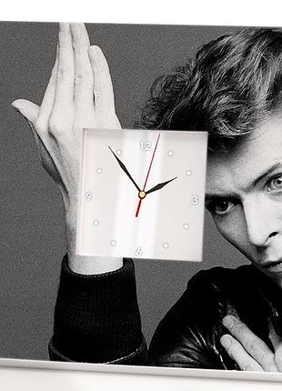 Авторський годинник «девід бові. david bowie» для фанатів, поп музика, прикраса інтер'єру в бар, клу