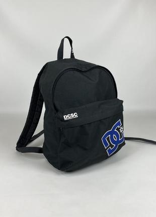 Рюкзак dc shoes usa оригінал сірий з великим логотипом