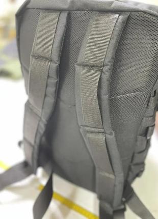 Рюкзак туристичний похідний 45л чорний, багатофункціональний місткий рюкзак.2 фото