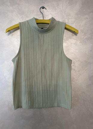 Майка в рубчик