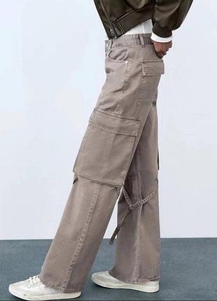 Брюки карго trf 2