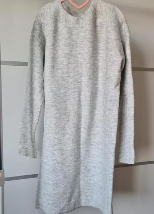 Плаття в'язане з хамутом у комплекті