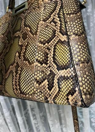 Fendi peekaboo сумка питон оригинал2 фото