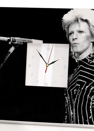Стильний годинник «девід бові. david bowie» для фанатів, поп-музика, прикраса інтер'єру в бар, клуб,