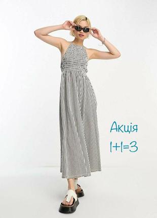 Платье сарафан asos design с открытой спиной zara h&m