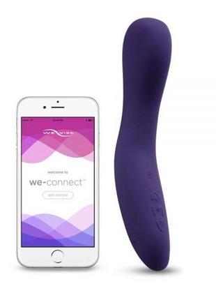 Анатомічний вібратор для точки g we-vibe rave g-spot