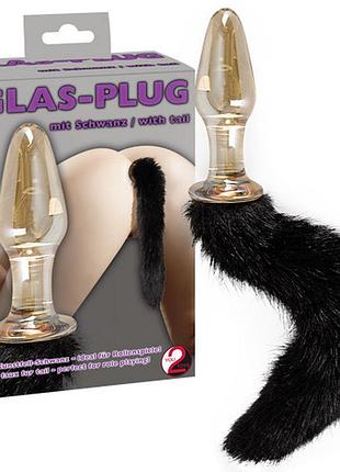 Анальний затор із хвостиком