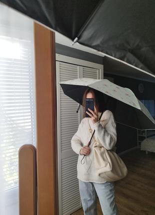 Милый складной зонт, портативный зонт