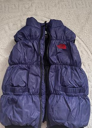 Дитяча пухова жилетка the north face