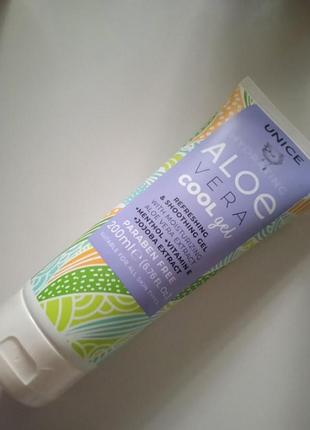 Aloe vera cool gel unice охолоджуючий гель для тіла