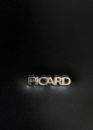 Премиальная женская кожаная сумка picard black