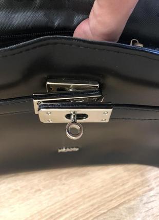 Премиальная женская кожаная сумка picard black