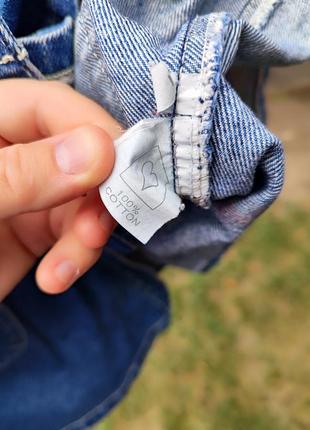 Джинсовый сарафан для девочки