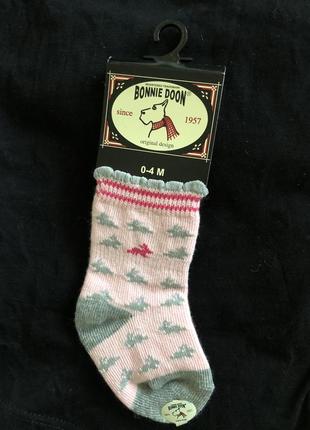 Носочки для новорожденных