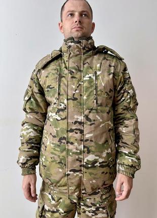 Зимовий камуфляжний костюм  ріп стоп мультикам