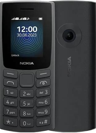 Мобильный телефон nokia 110 ds 2023 charcoal уценка