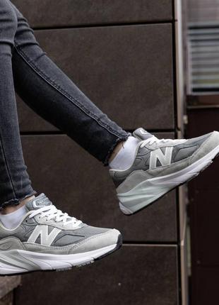 Кроссовки new balance 990v6 grey white