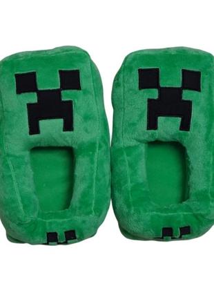 Взрослые или подростковые тапки майнкрафт, 39-42 гг.
