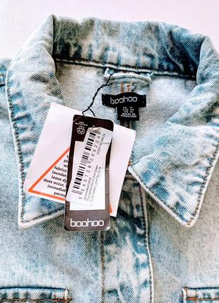 Тренч джинсовый большого размера