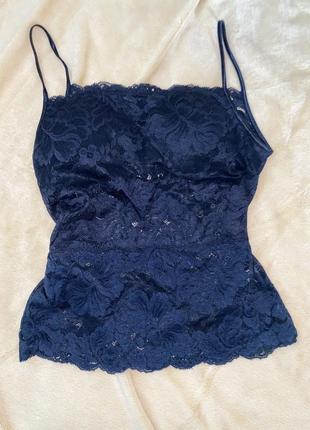 Кружевная майка, майка из кружева