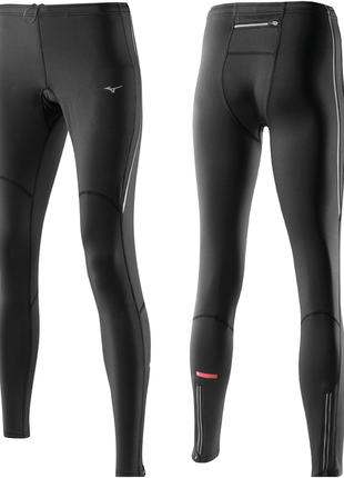 Легінси лосіни mizuno breath thermo тайтси жіночі тренувальні спортивні m