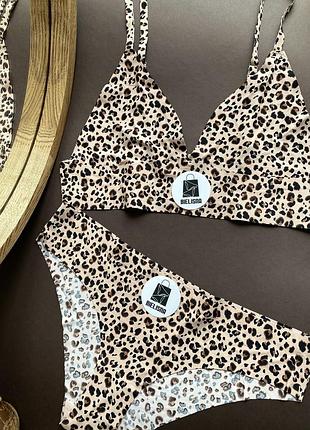 Комплект леопардовый l размер