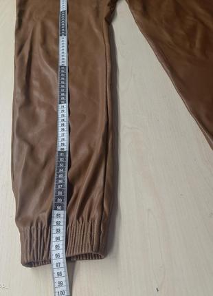 Кожаный брюки 4