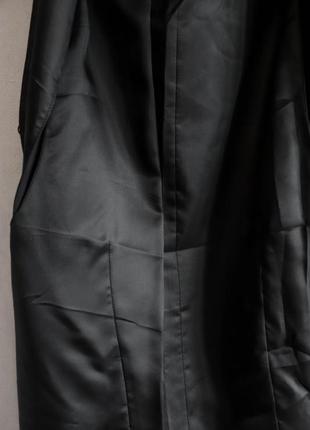 Мужская жилетка к костюму жилет черная классическая м 46 шерсть4 фото