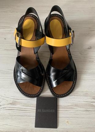 Босоножки jil sander, оригинал, эксклюзив, итальялия, 39 размер