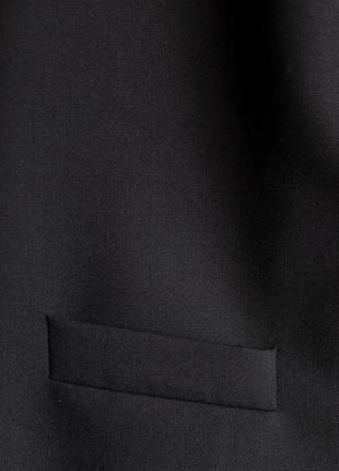 Мужская жилетка к костюму жилет черная классическая м 46 шерсть8 фото