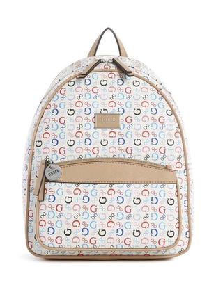 Рюкзак женский guess оригинал mckinney logo backpack гесс белый9 фото