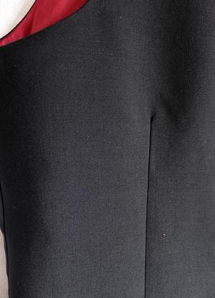 Стильная мужская жилетка к костюму жилет черная классическая ангорка l 488 фото