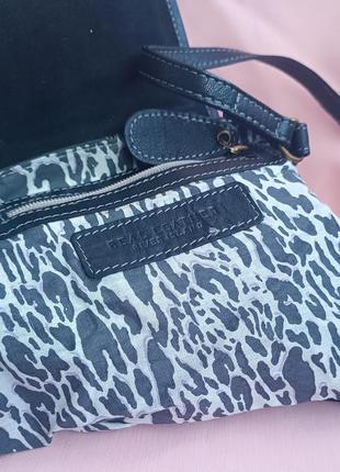 Кожаная сумка от river island. 6