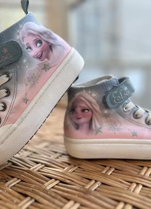Утепленные кеды эльза, ледяное сердце (frozen)