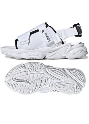 Сандалі чоловічі adidas ozweego sandals 43 1/3 (27,5 см) white/grey/black (h67276-43-1.3)