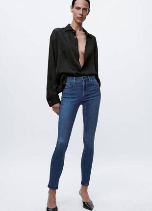 Джинсы zw skinny со средней посадкой