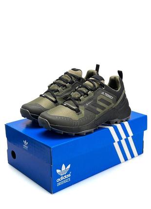 Мужские кроссовки adidas terrex swift r khaki