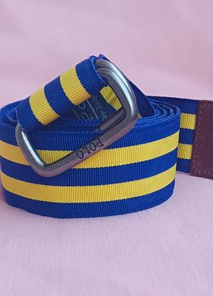 Пояс від Polo Ralph Lauren.